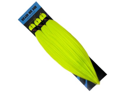 33218 33218 100 ez 3v1 kanekalon l yellow braidordie