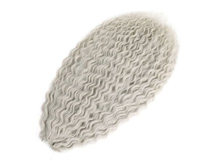 Wavy Kanekalon Ursula 55cm 100gr Silver/Grey