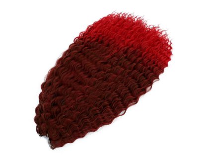 Wavy Kanekalon Ursula 55cm 100gr T1B/Red