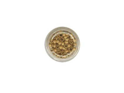 Micro Rings - 2.5mm Nano copper no screw m.blonde 100pcs
