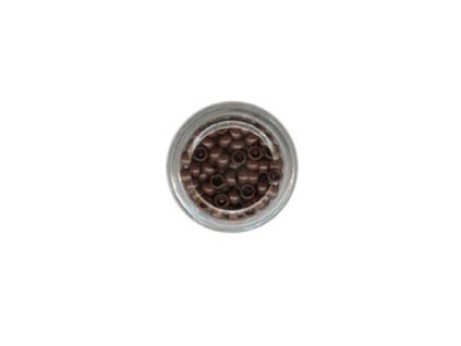 Micro Rings - 2.5mm Nano copper no screw m. brown 100pcs