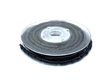 32877 4 0mm rovne hlinikove s protiskluzem cerne 1000ks role