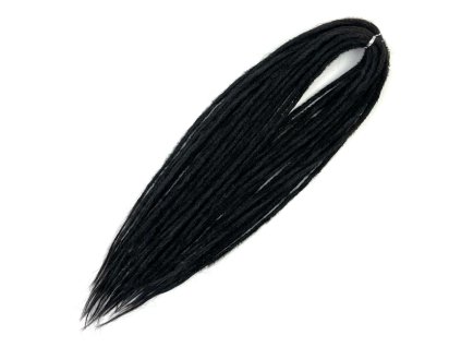 Deluxe dreadlocks 60cm 100gr 1B