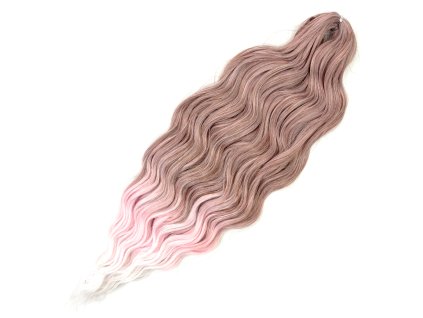 Wavy Kanekalon Anna 60cm 100gr T-BPink(4)