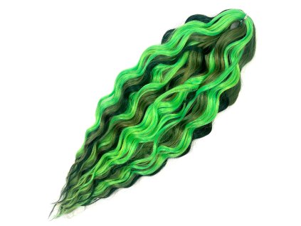 36971 vlnity kanekalon anna 60cm 100gr 3g ddg2 green15 dg25