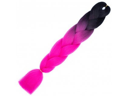6058 1 ombre jumbo braid kanekalon b7 cerna magenta