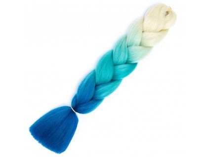 6247 ombre jumbo braid kanekalon c24 plava svetle modra modra