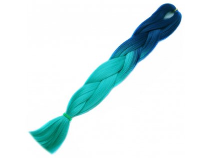 6415 1 ombre jumbo braid kanekalon h2 44 modra tmave tyrkysova