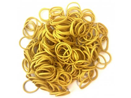 7822 gumicky do ucesu zlute 250ks