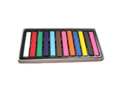 9322 1 hairchalk kridy 12 barev