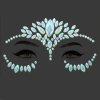 22884 1 stick on face rhinestones lz33 glow in the dark