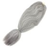 23094 1 100 jumbo braid kanekalon grey superbraid