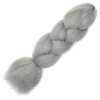 24544 100 jumbo braid kanekalon misty grey braidordie