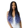 100% EZ 3v1 Wavy Kanekalon Soft Pink