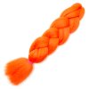 30687 100 jumbo braid kanekalon neon orange braidordie