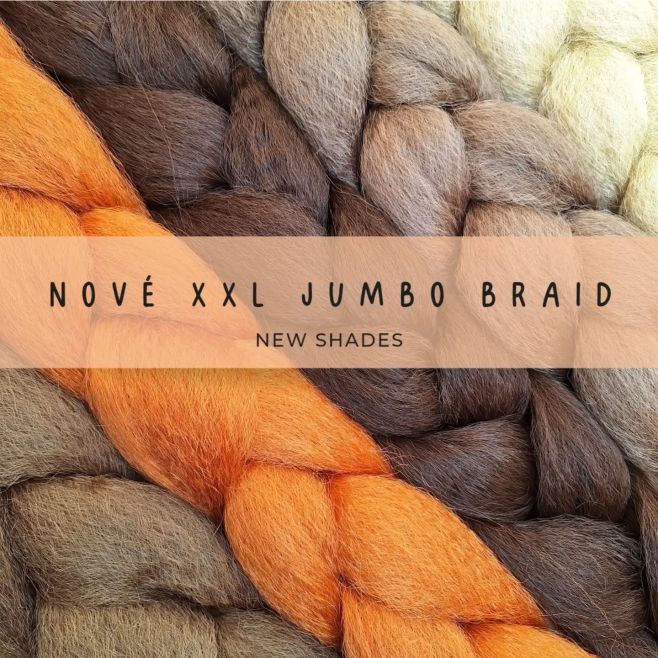 NOVÉ ✨️ Plánujete na léto dlouhý účes? Tak to bychom vám rádi připomněli, že v naší nabídce najdete i kanekalon Jumbo...