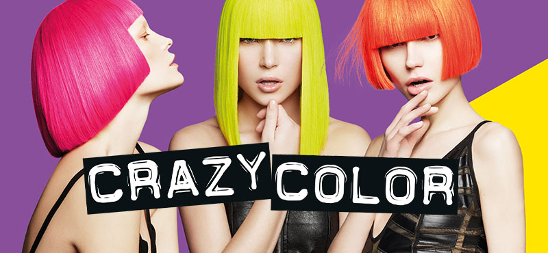Barvy na vlasy Crazy Color