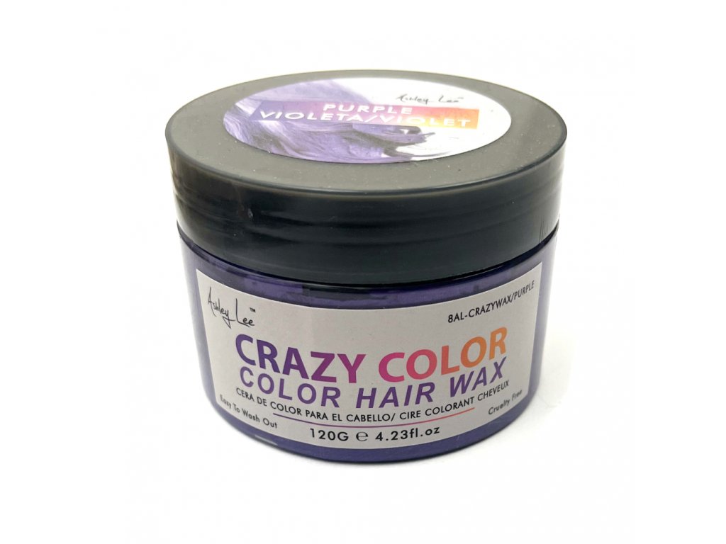 Coloured hair wax - Purple 120gr 