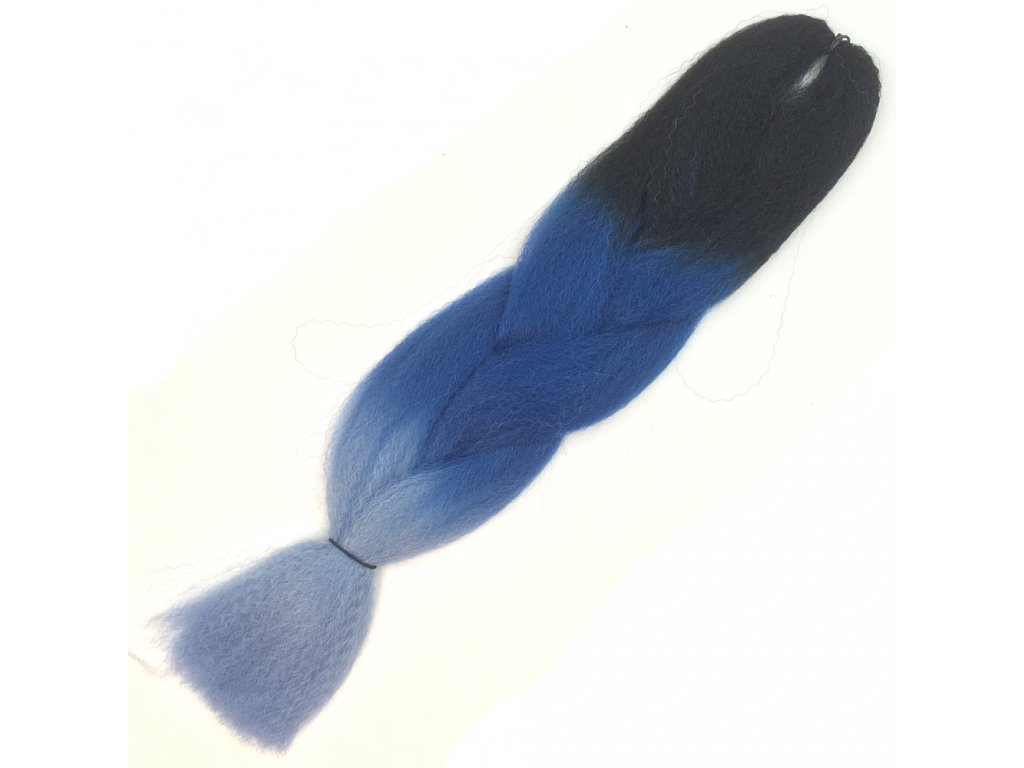6. Blue Ombre Kanekalon Twist Braiding Hair - wide 2