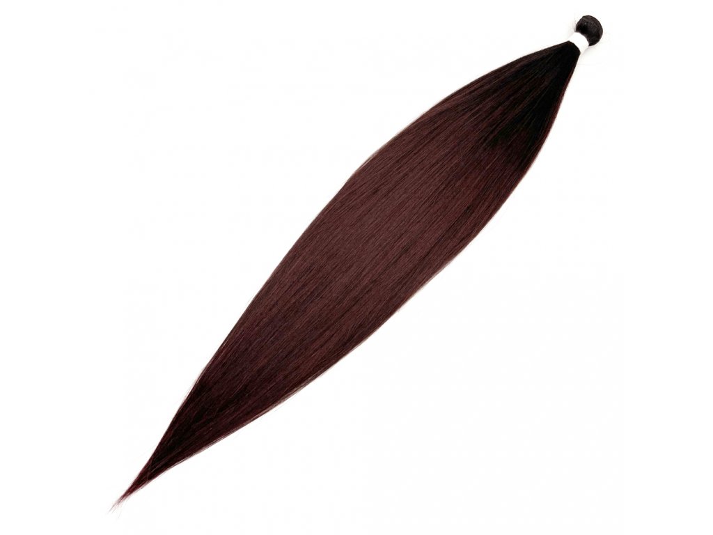 Umělé vlasy na třásni rovné 80cm 100gr PST-1B/99J