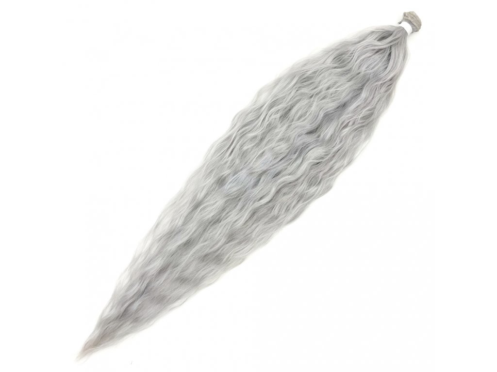 Wavy Synthetic Hair Bundle 80cm PMW-Silver