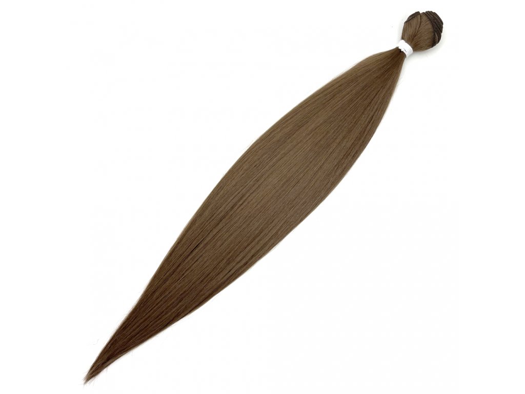 Umělé vlasy na třásni rovné 75cm 200gr 6