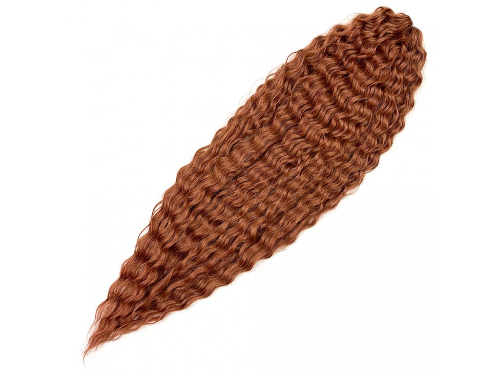 Vlnitý Kanekalon Ariel 75cm 300gr Chestnut5