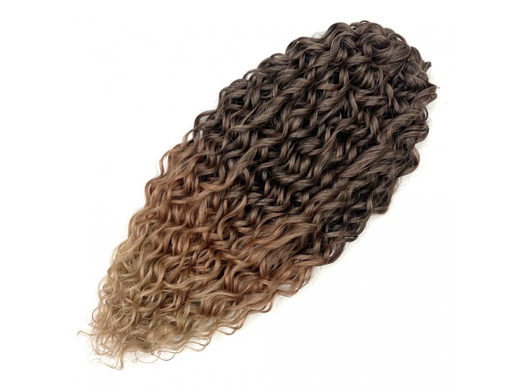 Vlnitý Kanekalon Jessica 60cm 100gr T-Brown96
