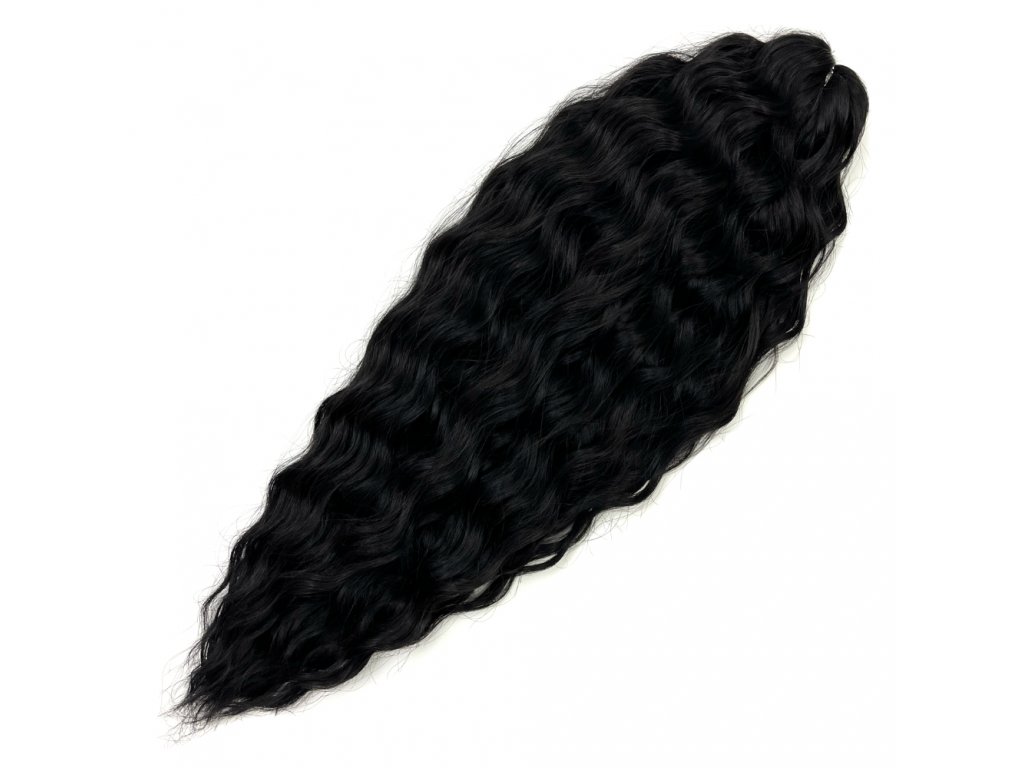 Vlnitý Kanekalon Kate 60cm 300gr 1B