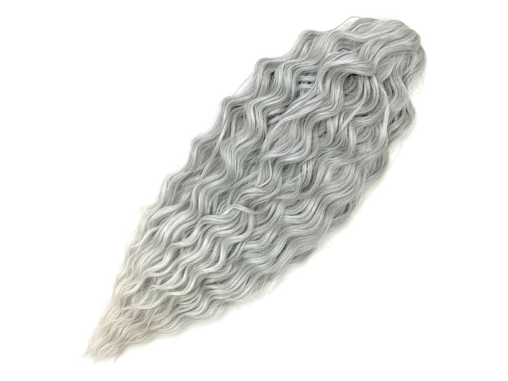 Vlnitý Kanekalon Kate 60cm 100gr T-Grey31