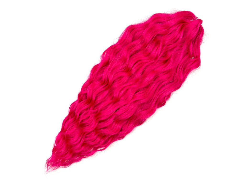 Vlnitý Kanekalon Kate 60cm 100gr Pink1