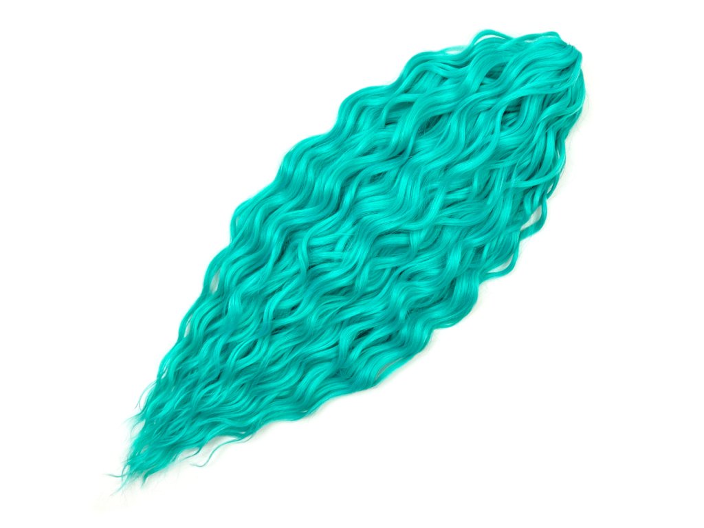 Vlnitý Kanekalon Kate 60cm 100gr GGreen12