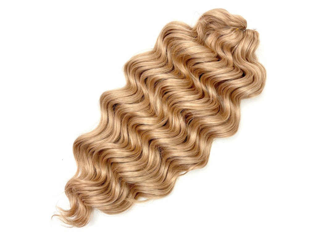 Vlnitý Kanekalon Manasi 50cm 100gr Brown119