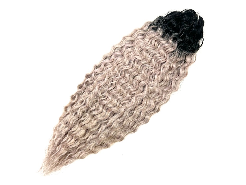 Vlnitý Kanekalon Ariel 55cm 100gr TT1B/GPink28