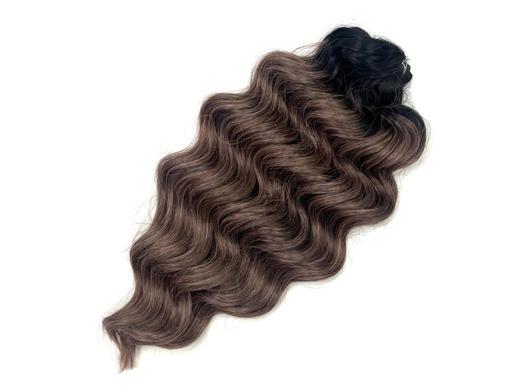 Vlnitý Kanekalon Manasi 50cm 100gr TT1B/DGPink