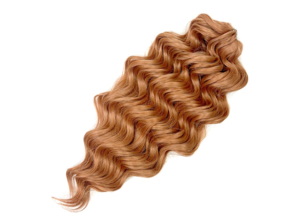 Vlnitý Kanekalon Manasi 50cm 300gr Orange10