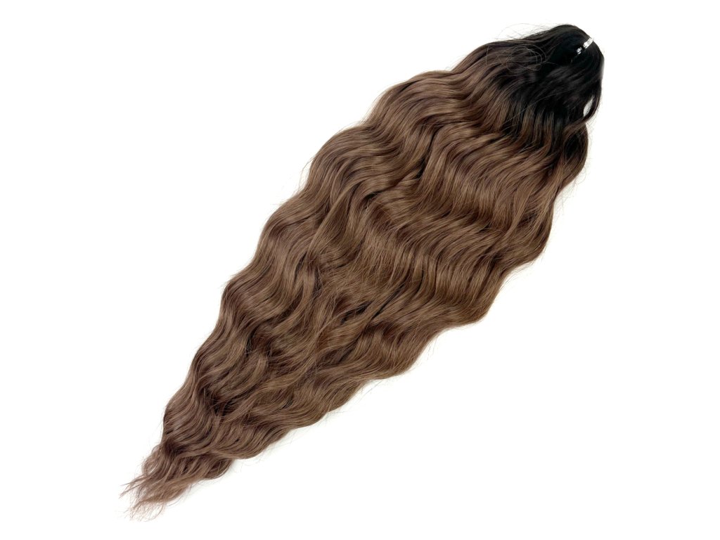 Vlnitý Anna 60cm 100gr TT4/BROWN117