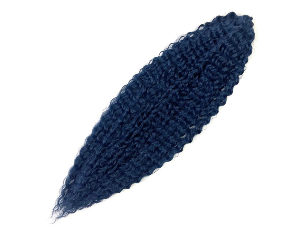 Vlnitý Kanekalon Ariel 75cm 100gr Blueberry