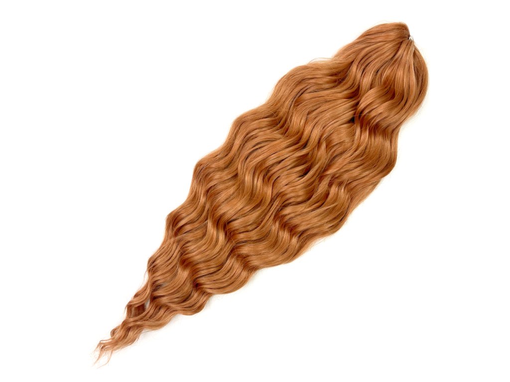 Vlnitý Kanekalon Anna 60cm 100gr Orange10