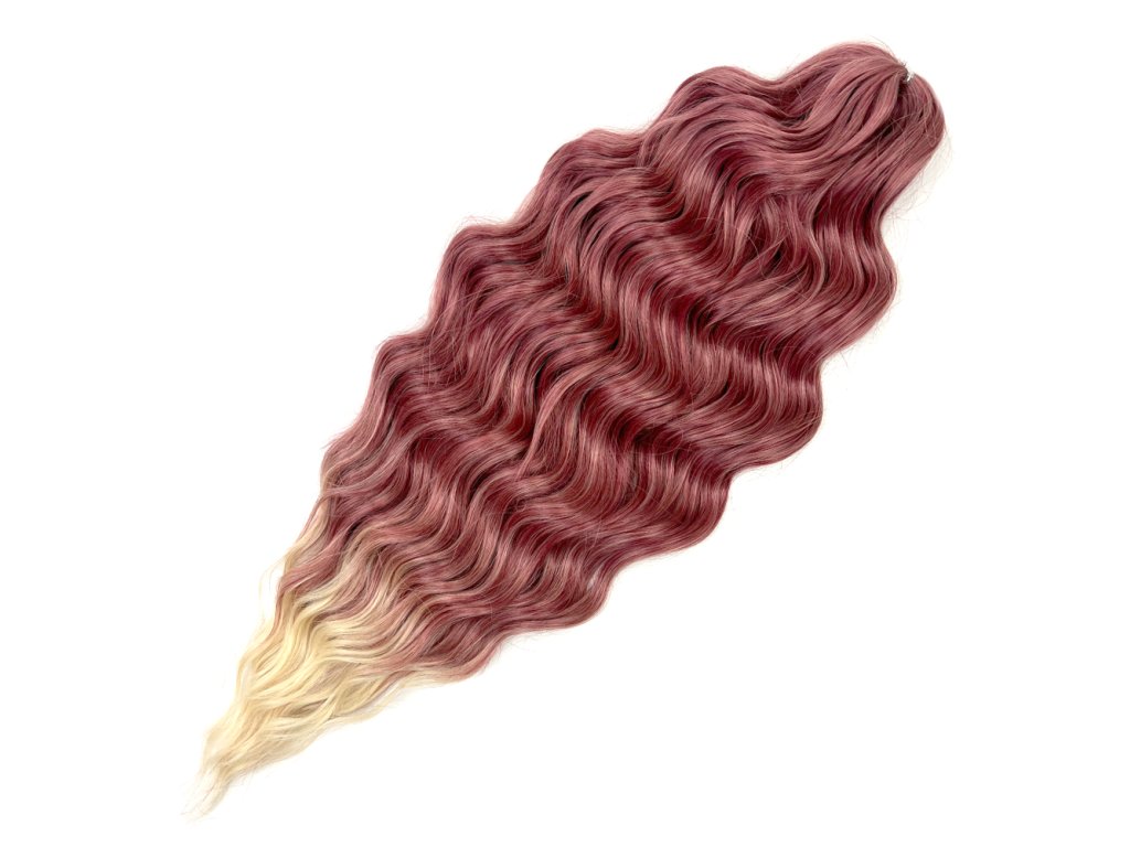 Vlnitý Kanekalon Anna 60cm 100gr T-BPink(16)