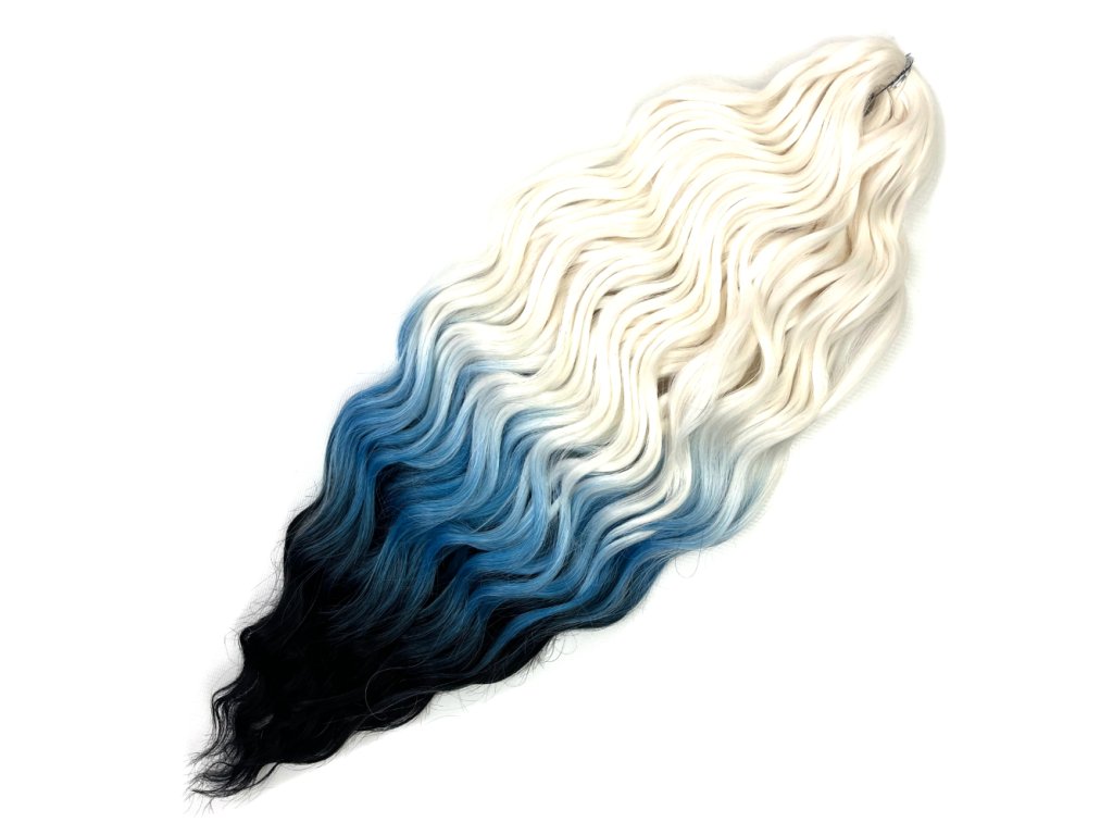 Wavy Kanekalon Anna 60cm 300gr 3T-JSBlue10