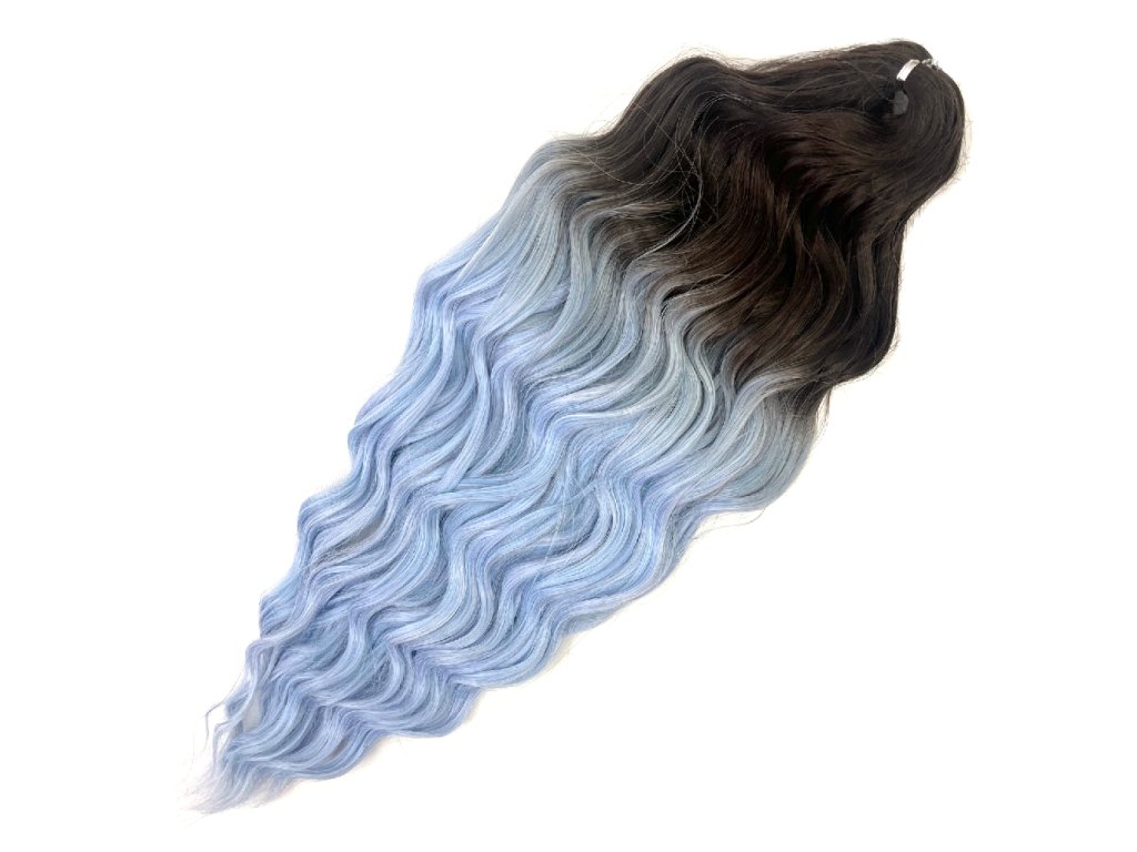 Vlnitý Kanekalon Anna 60cm 300gr TT-BLUE(1)