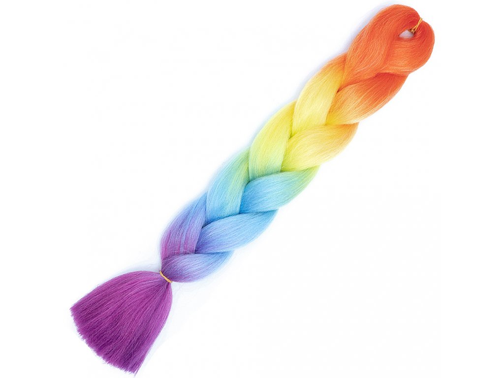 Syntetický Jumbo Braid Ombre D4