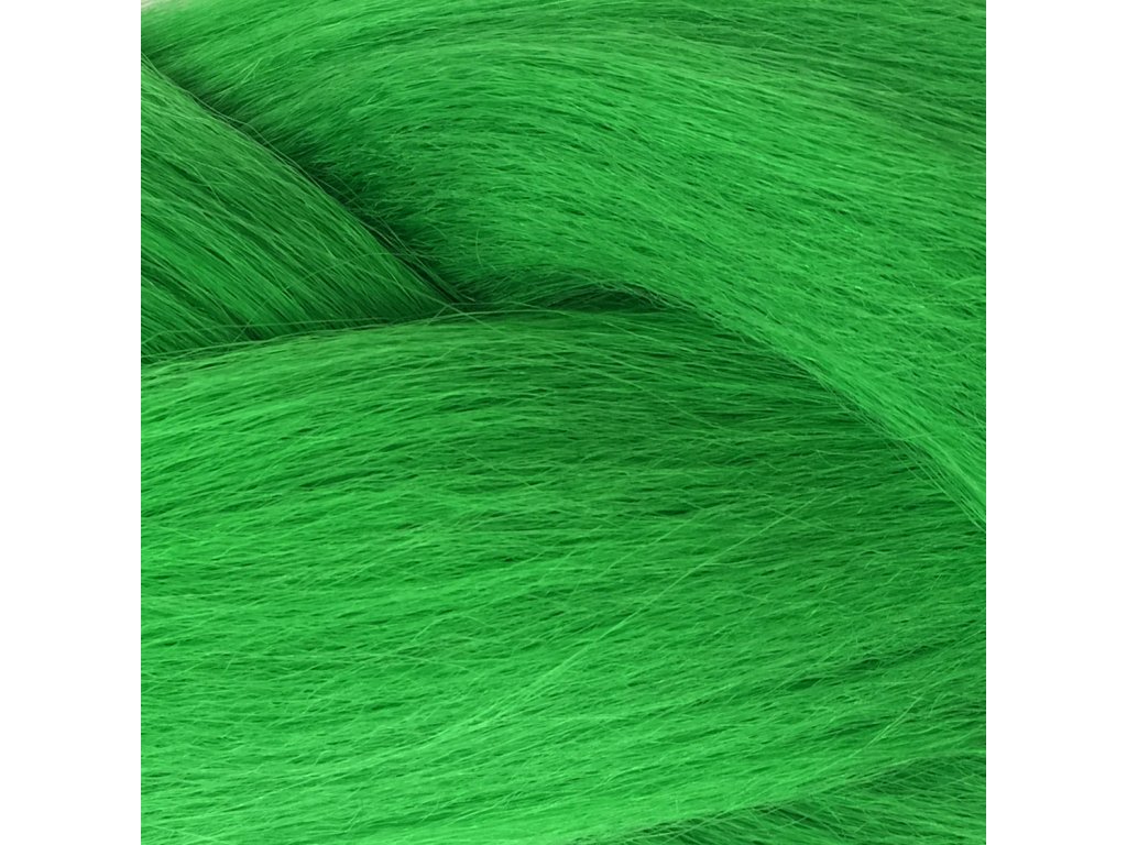 Blue Green Kanekalon Wig - wide 8