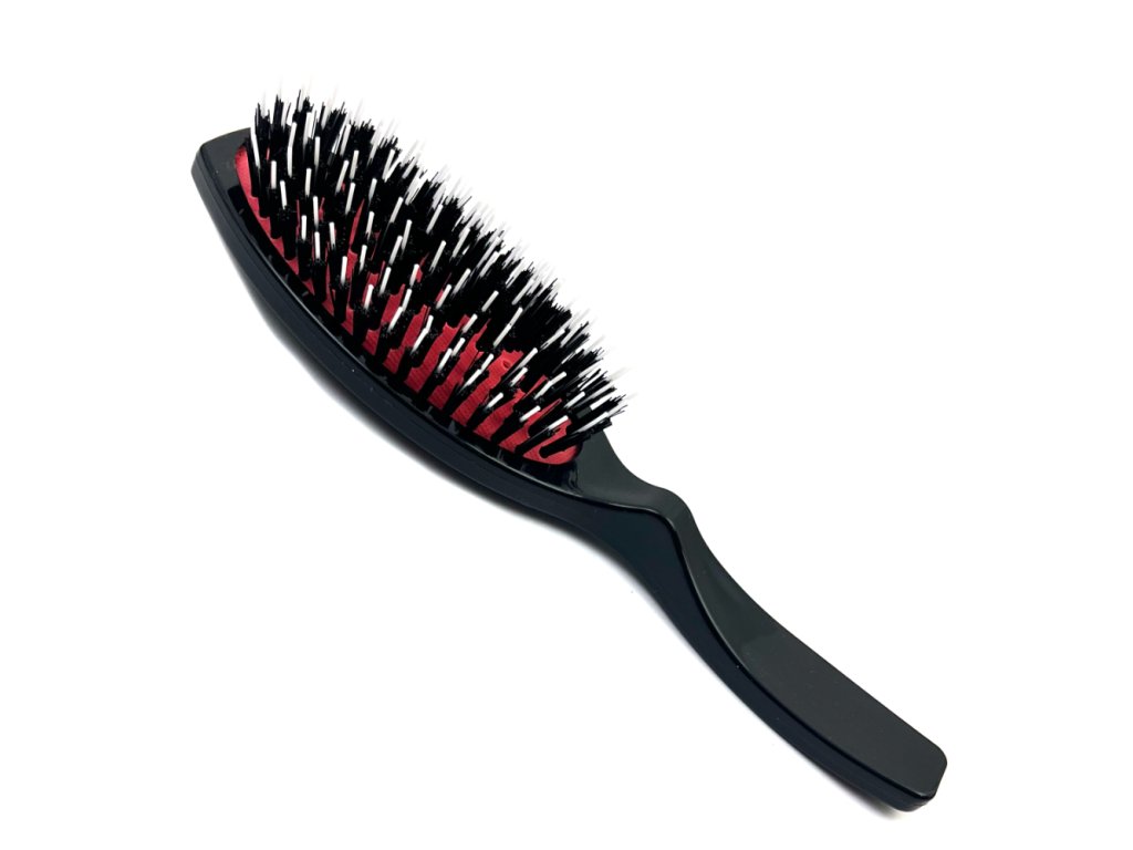 Professional brush for hair extensions
