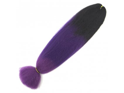 100% Jumbo Braid Kanekalon 3T1B/Purple