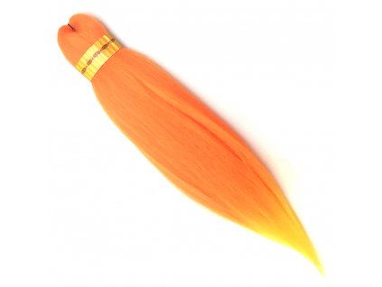 100% Jumbo Braid sestříhaný OM/Orange.Yellow
