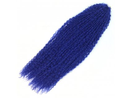 Curly kanekalon Ziggy Braid D.Blue