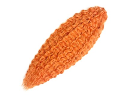 Vlnitý Kanekalon Ariel 55cm 300gr Orange