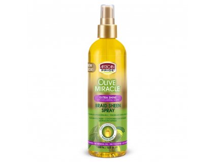 African Pride vyživující sprej s účinkem hedvábně lesklých vlasů 355ml